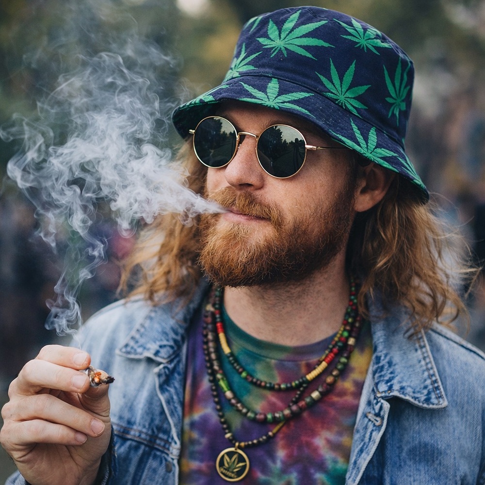 Bill Blanc UNISEX "I LOVE WEED" Willy Weed Bucket Hat